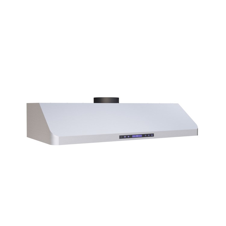 Combisteel Compact Extraction Hood with Motor, Filters & LED Lights - 1200mm Wide, Plug In
