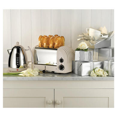 Dualit 72402 Cordless 1.5L Jug Kettle - Cream and Stainless Steel