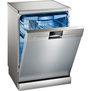 Siemens SN26M892GB 14 place Freestanding Dishwasher in silver inox