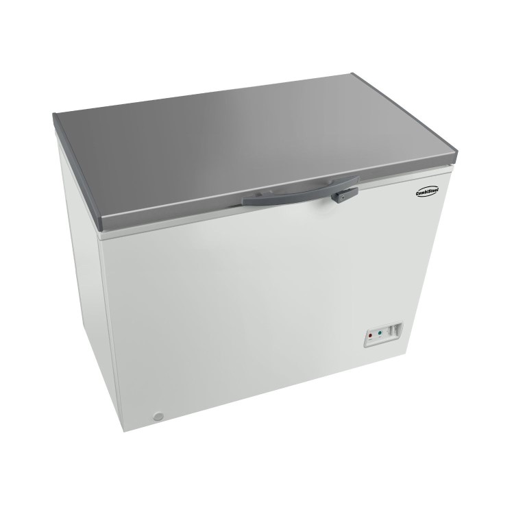 Combisteel Chest Freezer with Stainless Steel Lid - 302Ltr
