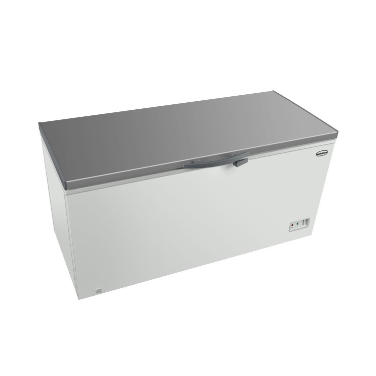 Combisteel Chest Freezer with Stainless Steel Lid - 512Ltr