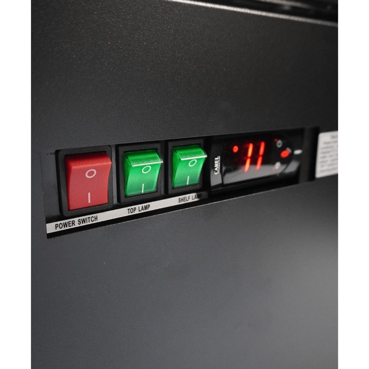 Combisteel Marco 1.9 Wall Mounted Refrigerated Mutideck Display - 1820 mm Wide