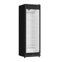 Combisteel Upright Display Fridge - 354 Ltr Black