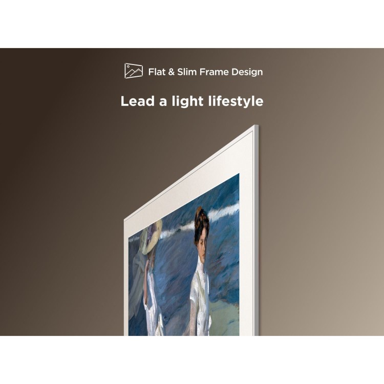 TCL NXTVISION 75A300W-UK 75-Inch 4K QLED TV  Dolby Vision IQ HDR10+ Google TV & Game Master Pro