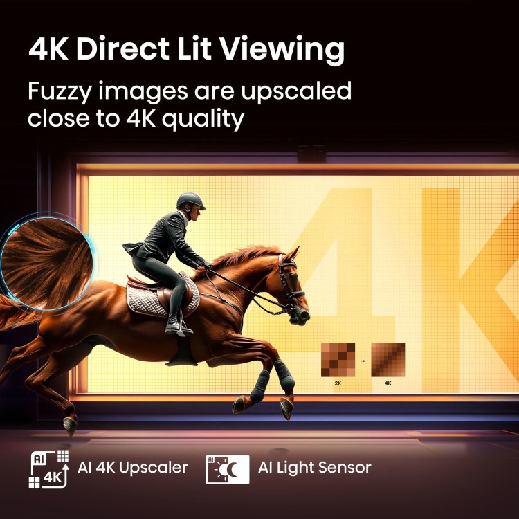 Hisense E7QTUK 75 inch Smart 4K Ultra HD QLED TV