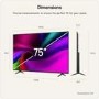 LG 75NU900B6LA 75" 4K UHD Nano AI Smart TV with HDR10 Pro webOS & AI Upscaling
