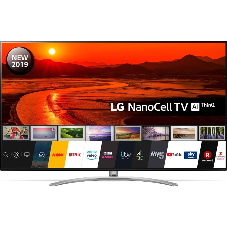LG 75SM9900PLA 75" 8K Smart HDR NanoCell LED TV with Full Array Dimming Pro