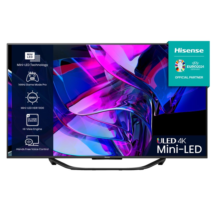 Hisense 75 inch U7 Mini LED 4K UHD Smart TV
