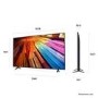 LG UT80 75 inch LED 4K HDR Smart TV