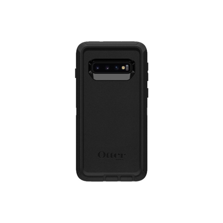 GRADE A1 - OtterBox Defender Rugged Case - Samsung Galaxy S10 - Black