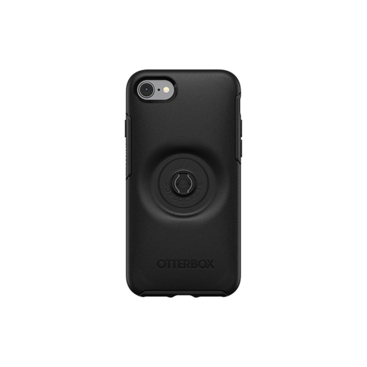 GRADE A1 - OtterBox Otter+Pop Symmetry PopSocket Case - iPhone 7/8 - Black