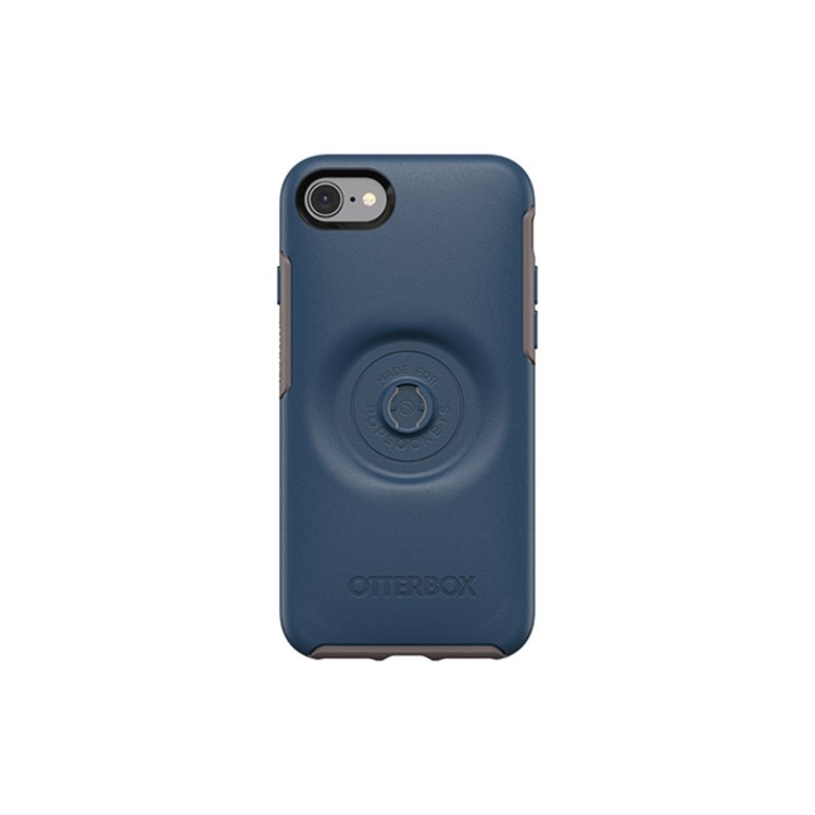 OtterBox Otter+Pop Symmetry PopSocket Case - iPhone 7/8 - Go To Blue
