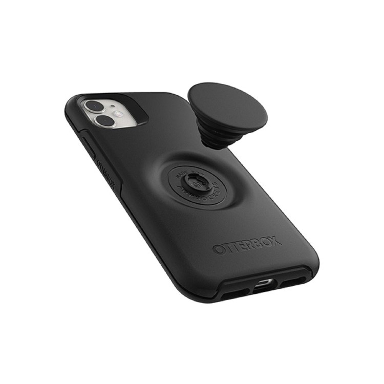 OtterBox Otter+Pop Symmetry PopSocket Case - iPhone 11 - Black