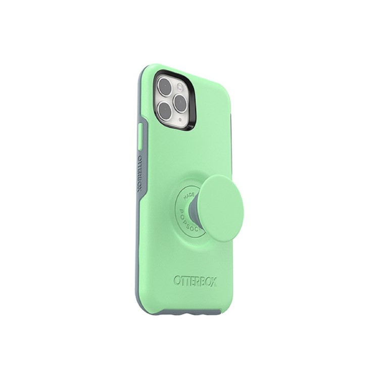 OtterBox Otter+Pop Symmetry PopSocket Case - iPhone 11 Pro - Mint to Be Light Green