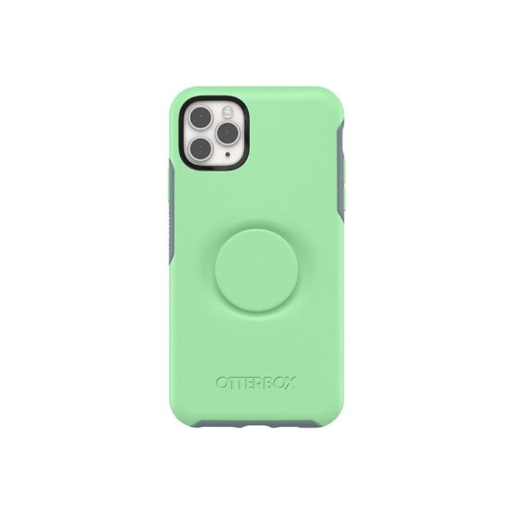 OtterBox Otter+Pop Symmetry PopSocket Case - iPhone 11 Pro Max - Mint to Be Light Green