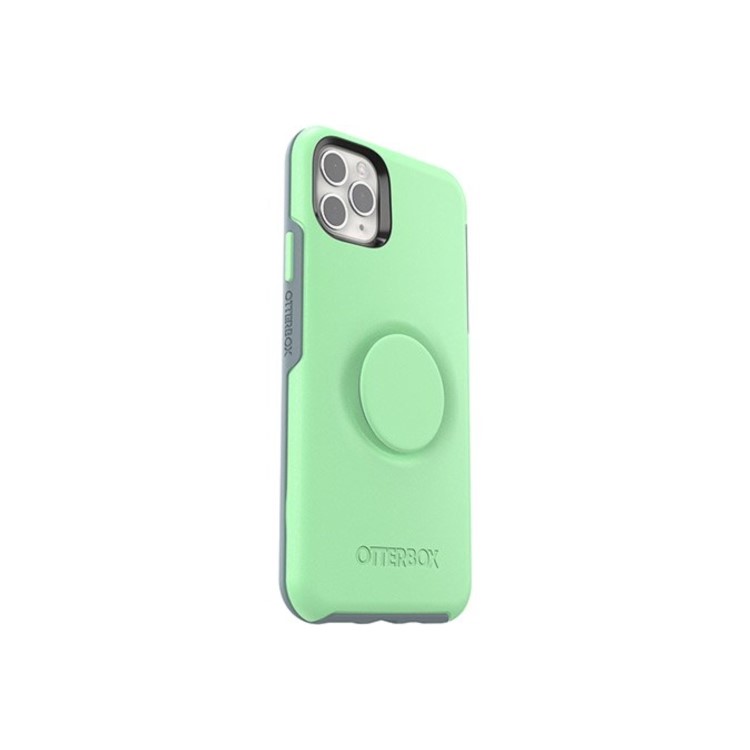 OtterBox Otter+Pop Symmetry PopSocket Case - iPhone 11 Pro Max - Mint to Be Light Green