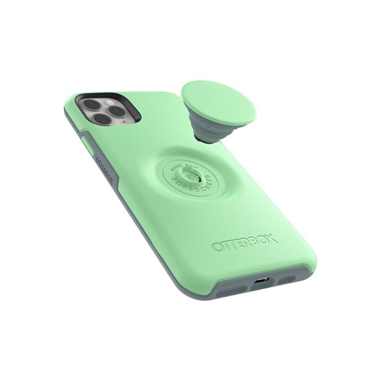 OtterBox Otter+Pop Symmetry PopSocket Case - iPhone 11 Pro Max - Mint to Be Light Green
