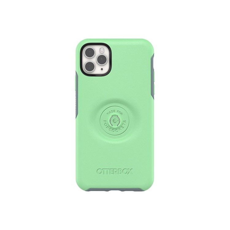 OtterBox Otter+Pop Symmetry PopSocket Case - iPhone 11 Pro Max - Mint to Be Light Green