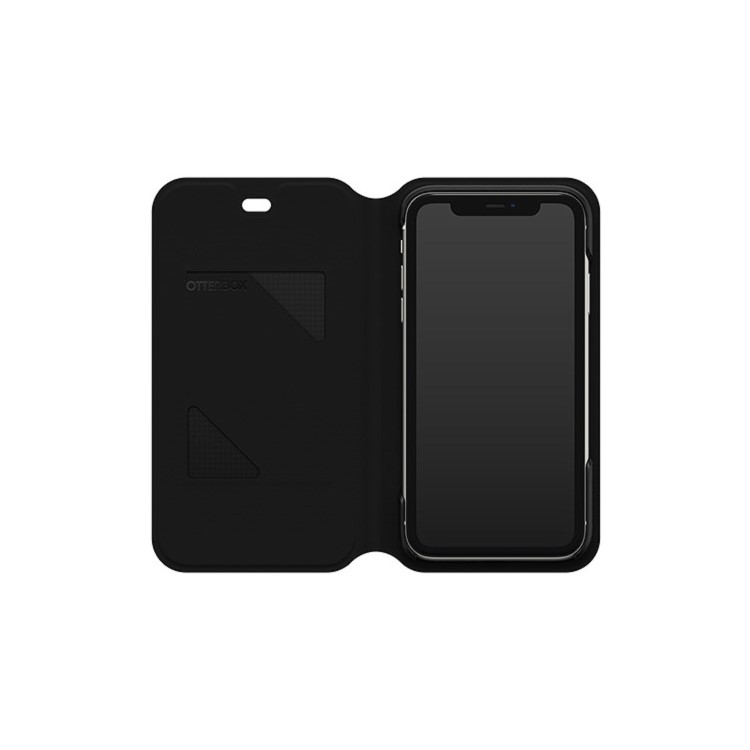 OtterBox Strada Via Folio Case - iPhone 11 - Black Night