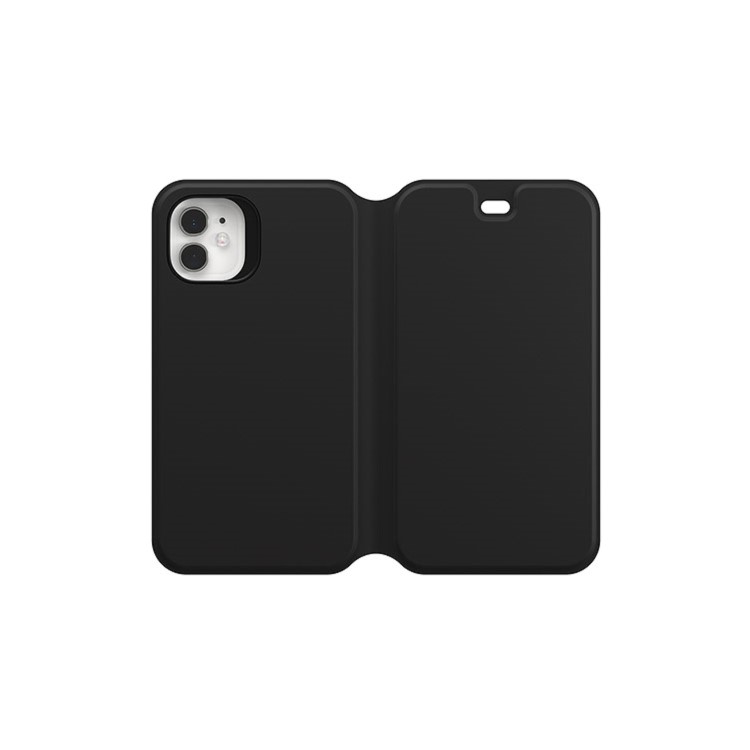OtterBox Strada Via Folio Case - iPhone 11 - Black Night