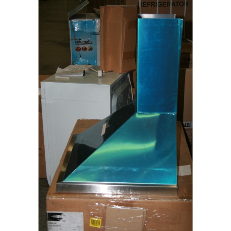 Baumatic Ex-display 60cm Chimney Hood in Stainless Steel