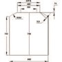 Baumatic BSC7SS 70cm Curved Splashback