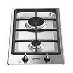 GRADE A2 - Minor Cosmetic Damage - Smeg PGF32G 30cm 2-burner ULP Domino Gas Hob