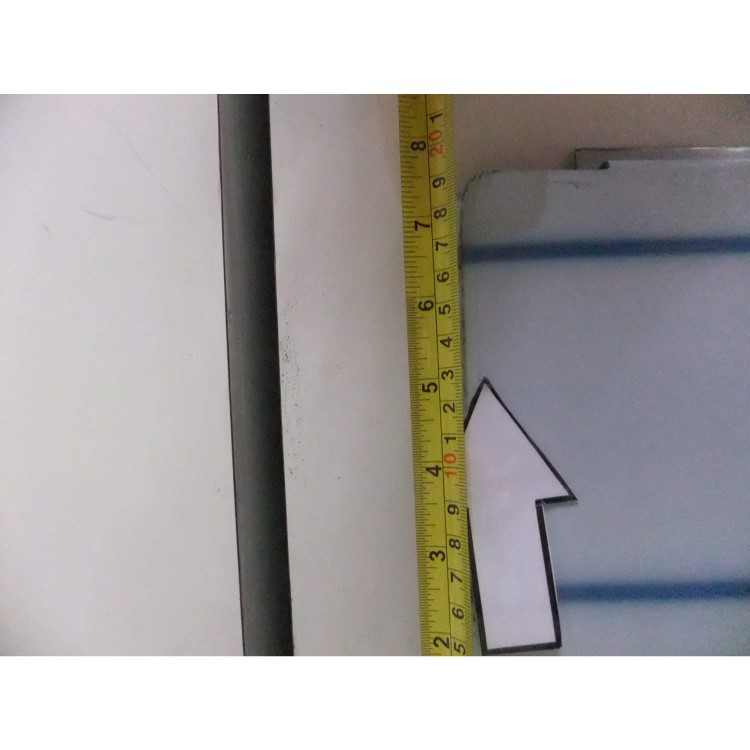 GRADE A3 - Moderate Cosmetic Damage - Smeg KIT1A1C6 90cm Splashback for Electric Opera Range Cookers