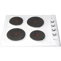 Ex Display - As New - Hotpoint E604W 60cm Wide Electric Hob in White