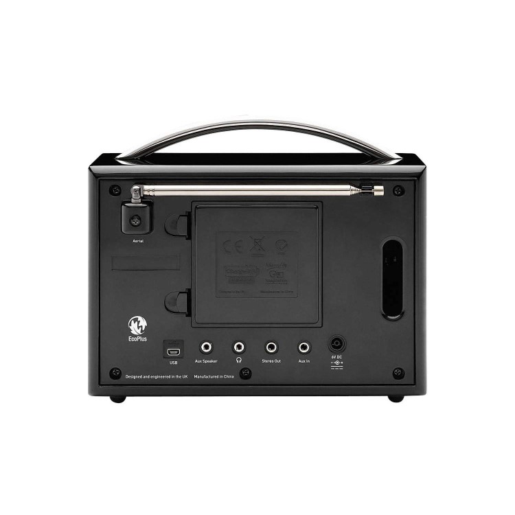 Refurbished GRADE A1 - As New - Pure Outlet Evoke Flow DAB Internet Radio - Black 