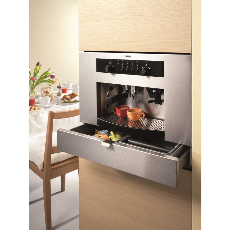 GRADE A3 - Zanussi ZCOF637X Built-in Automatic Coffee Machine Stainless Steel