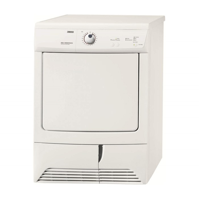 Zanussi ZDC37200W Electronic 7kg Freestanding Condenser Tumble Dryer in