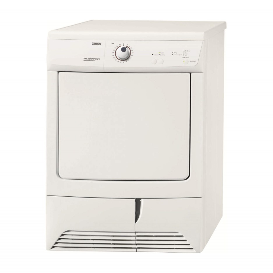Zanussi ZDC37200W Electronic 7kg Freestanding Condenser Tumble Dryer in