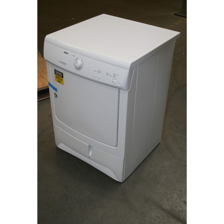 GRADE A2 - Zanussi ZDC37200W Electronic 7kg Freestanding Condenser Tumble Dryer in White