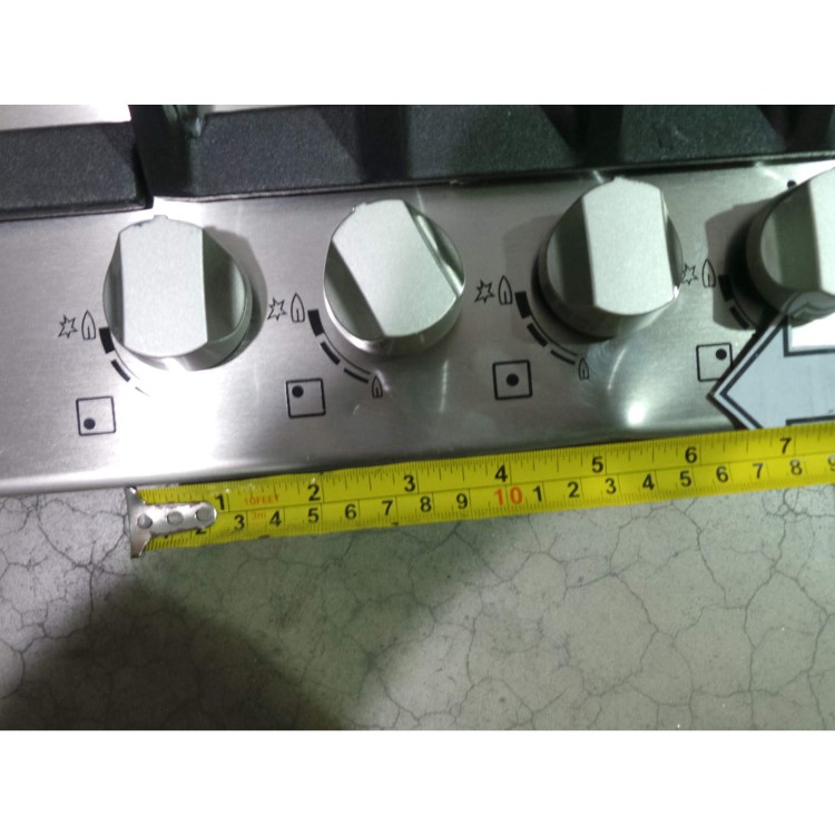 GRADE A3 - Cosmetic Damage - Zanussi ZGG76524XA 74cm Wide Five Burner Gas Hob Stainless Steel