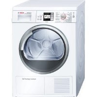 GRADE A2 - Minor Cosmetic Damage - Bosch WTW86561GB EcoLogixx 7kg Freestanding Condenser Tumble Dryer With Heat Pump - White