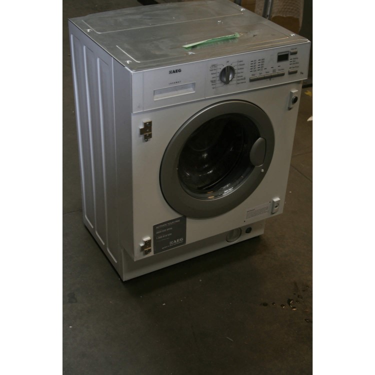 GRADE A2 - Minor Cosmetic Damage - AEG L61470BI 7kg 1400 Spin Integrated Washing Machine - White