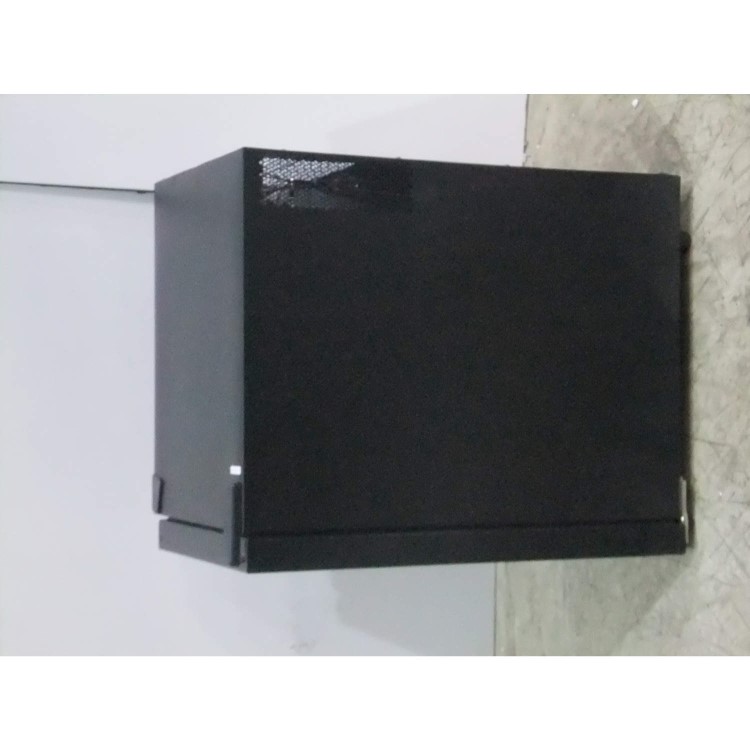 GRADE A3 - Moderate Cosmetic Damage - Baumatic BW18BL Freestanding 18 Bottle Wine Cooler - Black with Smoked Black Glass