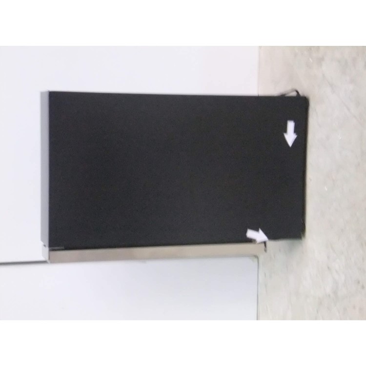 GRADE A3 - Moderate Cosmetic Damage - Baumatic BWC155SS 15cm Wide Wine Cooler - Black With Stainless Steel Frame