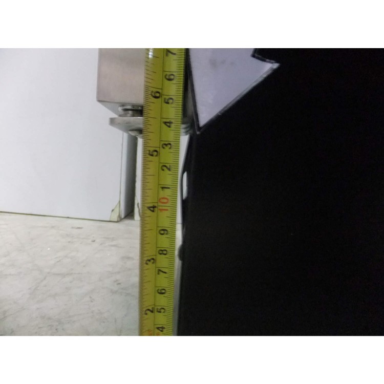 GRADE A3 - Moderate Cosmetic Damage - Baumatic BWC155SS 15cm Wide Wine Cooler - Black With Stainless Steel Frame