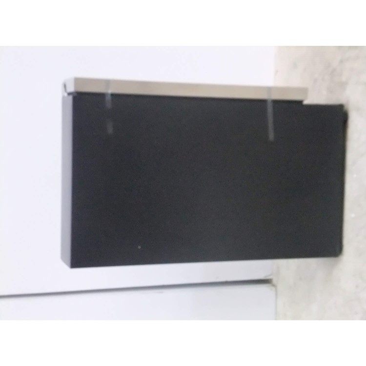 GRADE A3 - Moderate Cosmetic Damage - Baumatic BWC155SS 15cm Wide Wine Cooler - Black With Stainless Steel Frame