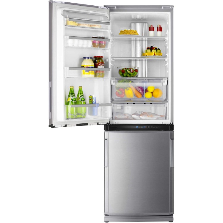 Sharp SJWS363TBK 2m Tall Frost Free Black Freestanding Fridge Freezer With DualSwing Doors