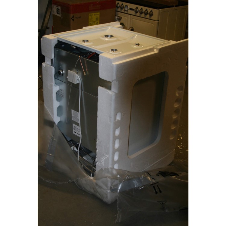 GRADE A2 - Minor Cosmetic Damage - New World 55THLG 55cm Gas Cooker