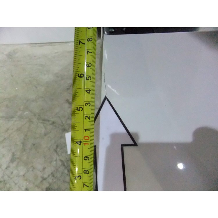 GRADE A3 - Moderate Cosmetic Damage - Candy CCT985W 90cm Chimney Hood White