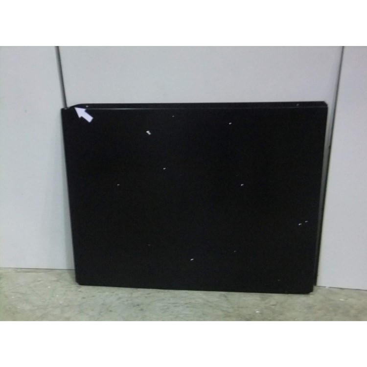 GRADE A3 - Belling SBK100 100cm Black Splashback