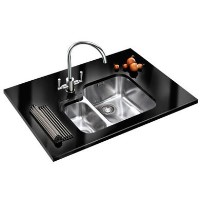 Franke ARX160LDP Ariane 1.5 Bowl Undermount Sink and Tap Designer Pack