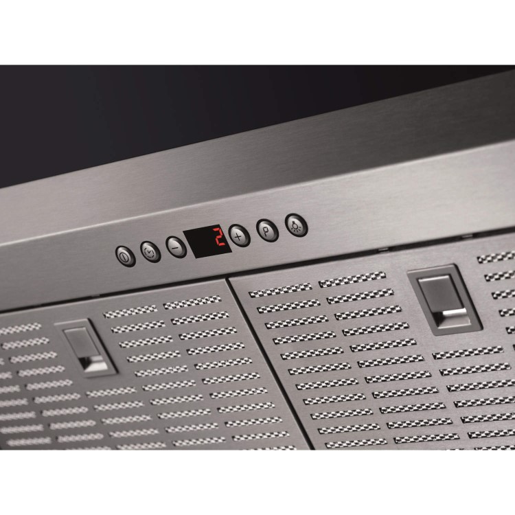 Ex Display - As new but box opened - Neff D39F56N0GB Series 4 Angled 90cm Chimney Hood in Stainless Steel and Grey Glass
