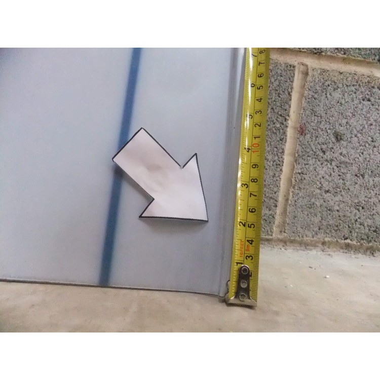 GRADE A2 - Smeg KIT60PX Splash back
