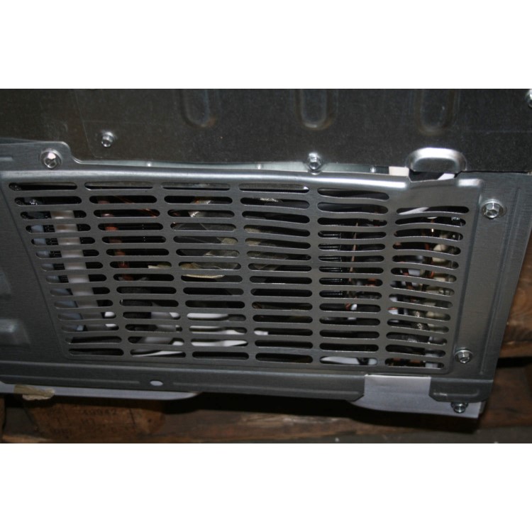GRADE A2 - Minor Cosmetic Damage - GE 444440596 PJU25YGXFSV Side-by-side Fridge Freezer - Stainless Steel Doors