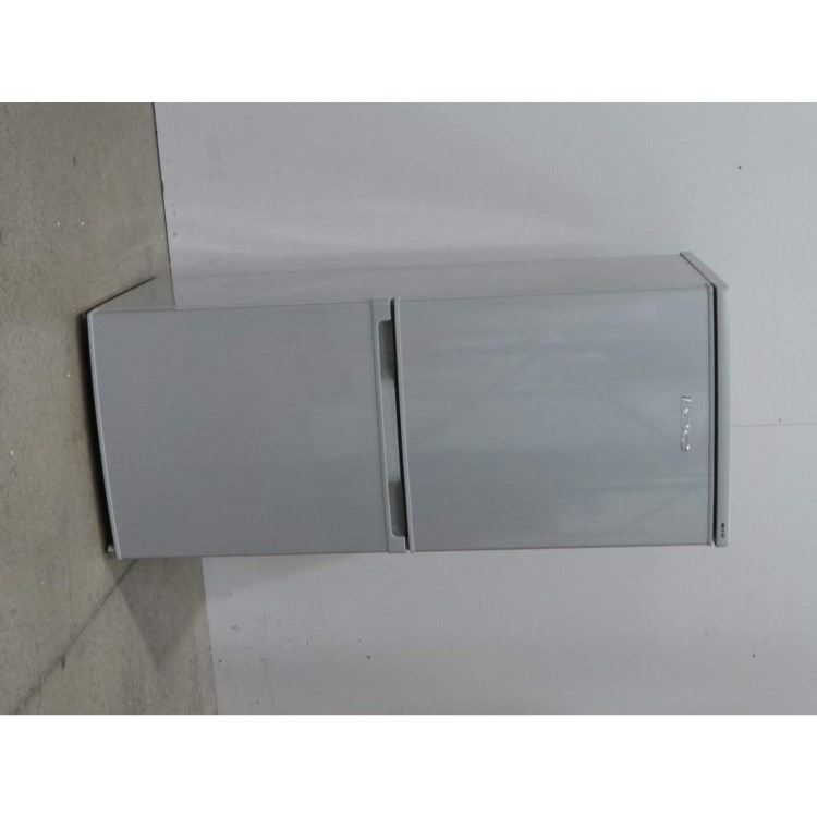 GRADE A2 - Minor Cosmetic Damage - Lec T5039W 50cm Wide Freestanding Fridge Freezer - Silver